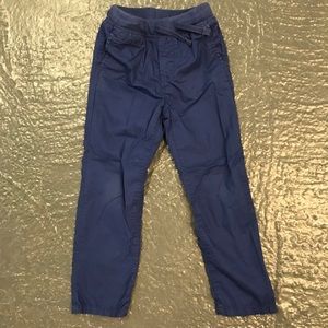 Baby GAP Navy Elastic Waist Pull-up Pants - Sz 5